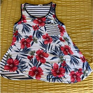 🌟⭐️SALE!!⭐️🌟 EUC Asymmetrical Tank Top